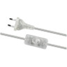Настольная лампа LUMION SEGI 8132/1T MODERNI LN25 000 Е14 1*40W 220V серый/черный, керамика/текстиль